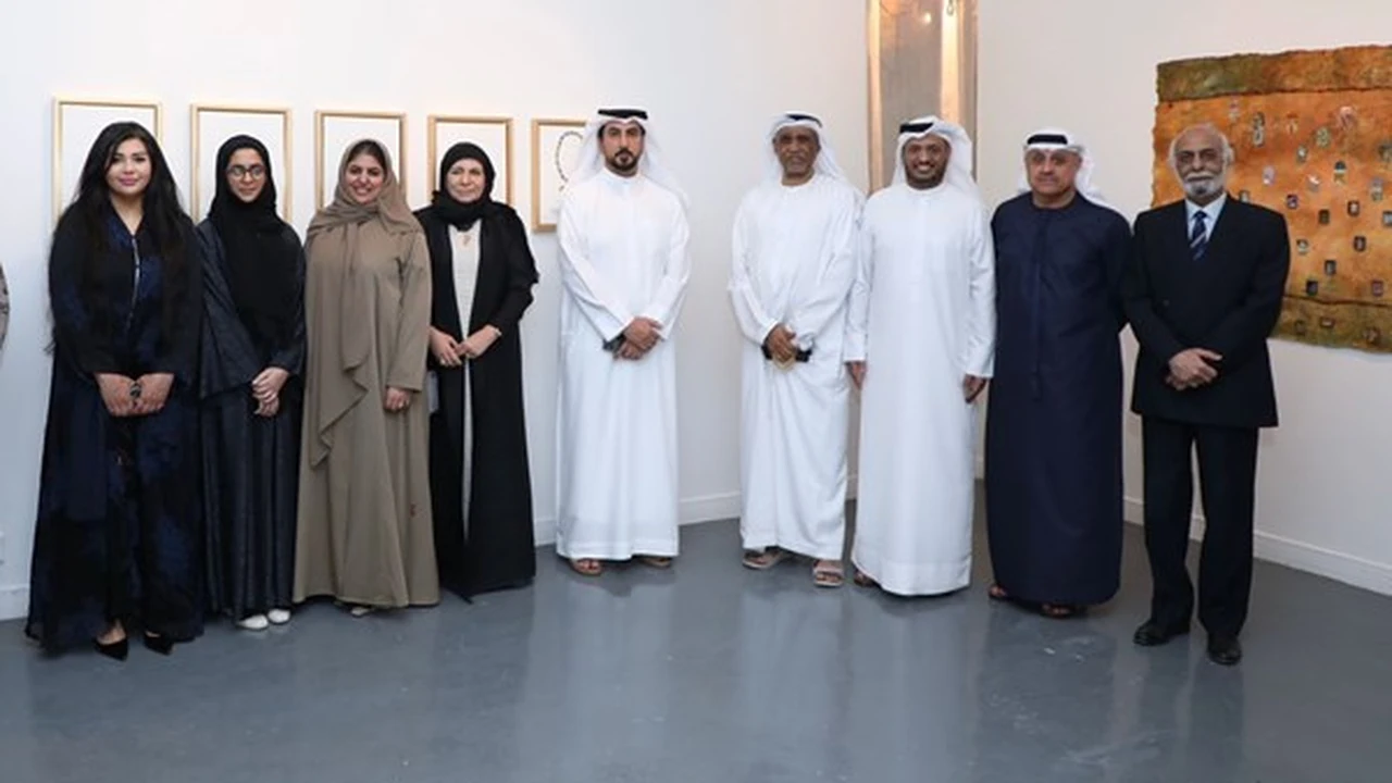 انطلاق فعاليات الدورة الـ41 لمعرض جمعية الإمارات للفنون التشكيلية بمشاركة واسعة